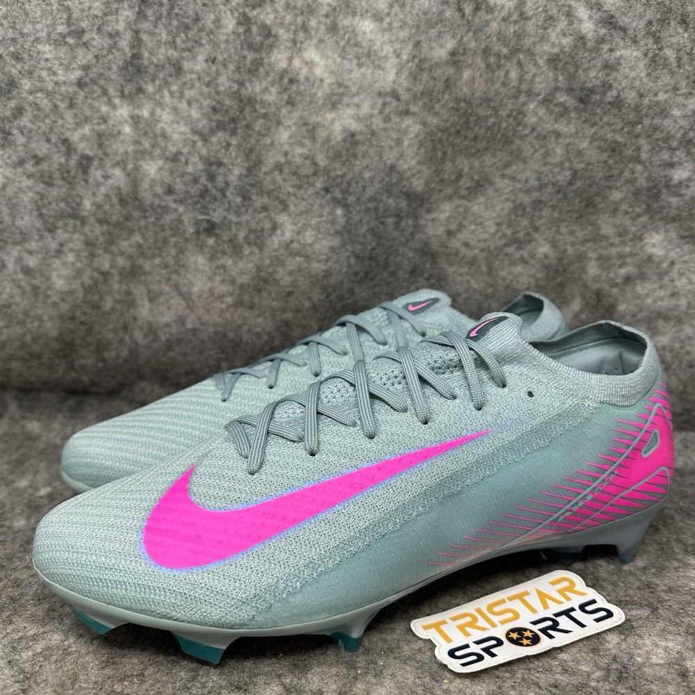 Nike Mercurial Vapor 16 Elite FG Soccer Cleats Mens Sz 12 Ocean Cube Prism Pack
